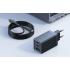 Mcdodo CH-1543 GaN wall charger, 2x USB-C, 1x USB, 67W + USB-C to USB-C cable (black)